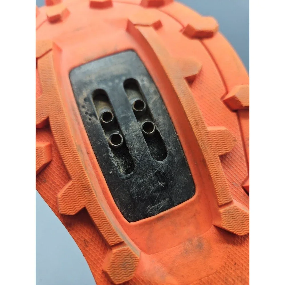 Mavic XA MTB Shoes, Black Orange Contagrip Sz 10 Eur 44 Men's